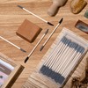 Leriton 45 Pcs Sanding Sticks Double End Matchsticks Sanding Twigs