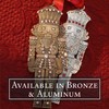 The Nutcracker Prince Bronze Christmas Ornament with Crystals