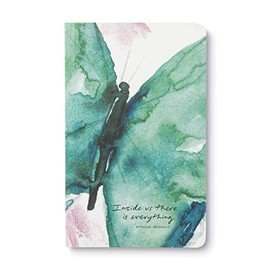 Softcover Journal by Compendium: “Inside us there is everything.” – A Write Now Journal with 128 Lined Pages, 5”W x 8”H