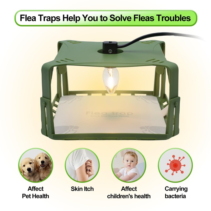 Flea Traps for Inside Your Home, Flea Killer Trap Indoor