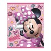Iconic Minnie Mouse Plastic Loot Bags - 11" x 7.5",
