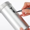 MAQUITA 6 Pack Tea Tin Canister with Airtight Double Lids,