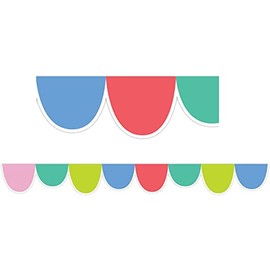 Creative Teaching Press Rainbow Drops (Rainbow Doodles, EZ Border) Classroom Decor Wall Border