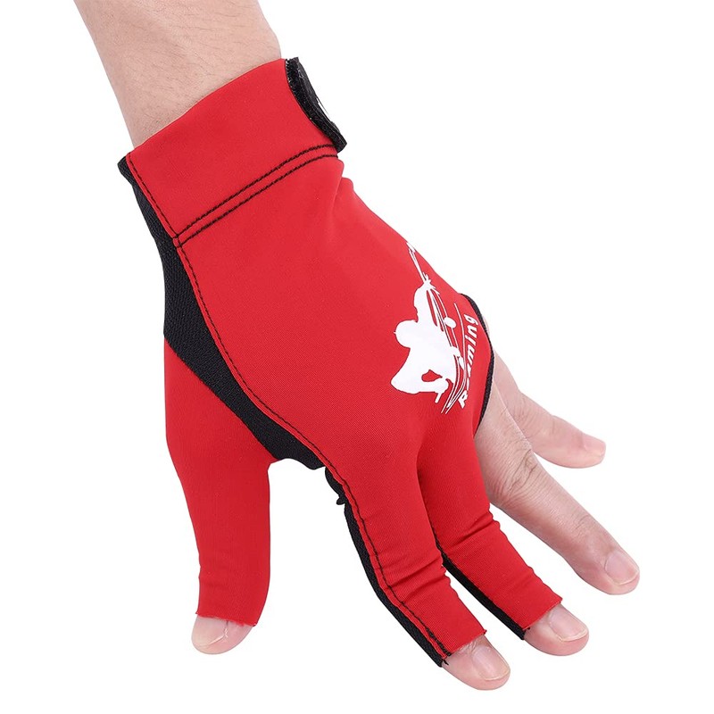 Quick-Dry Breathable Billiard Pool Gloves, Shooters Carom Snooker Cue Sport
