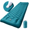 GDREAMT Inflatable Camping Sleeping Pad with Pillow, Extra Thickness 4