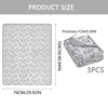 1 Pcs Dog Blankets, Washable Puppy Blankets, Soft Pet Blankets