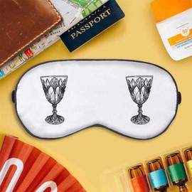 'Crystal Goblet' Sleep/Travel Eye Mask (EY00024613)