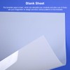 10Pcs Mylar Stencil Sheets, A4 Flexible Blank Templates PET Plastic