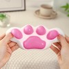 KQOZG Pack of 3 Cat Paw Squishy Stress Relief Fidget