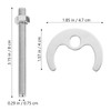 DOITOOL Faucet Fixing Bracket 1 Set Faucet Mounting Nut and