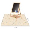 Splat Mat for Under High Chair/Arts/Crafts by CLCROBD, 51" Baby