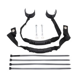 GOOFIT Motorcycle Rear/Front Protective Rescue Pulling Belt Universal Adjustable Pull Motorcycle Rescue Belt Ropes Replacement for EXC EXCF XCF XCFW SXF XCW Off-Road Dirt Bike, Black