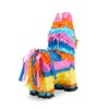 Rainbow Donkey Pinata for Birthday Party Decorations, Cinco de Mayo,
