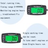 Small Engine Tachometer, RPM Measurement,Digital Hour Meter,Monitoring Engine Hours for