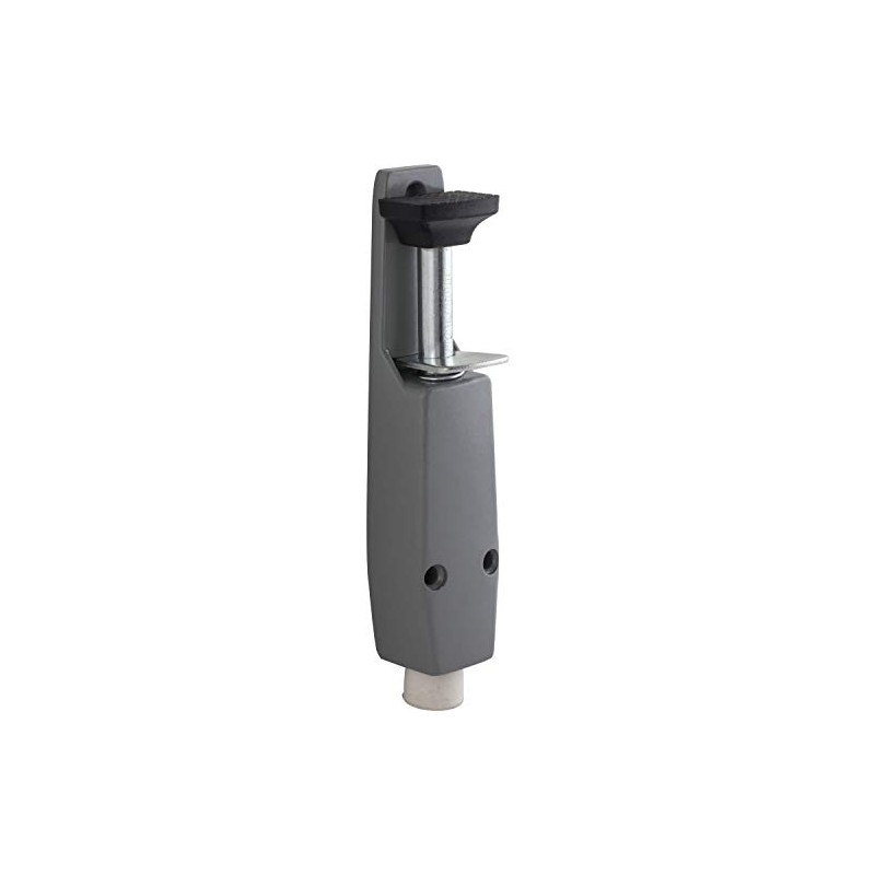 Door Stop Strong Design Large Step Plate Silver Foot Control