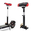 E Saddle Electric Scooter Seat, Adjustable Universal Punch Scooter Seat