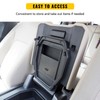 COOLAUTO Car Armrest Hidden Storage Box Tray Compartment Center Console