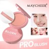 4 Colores Natural Cheek & Blush Polvo Fijador De Maquillaje