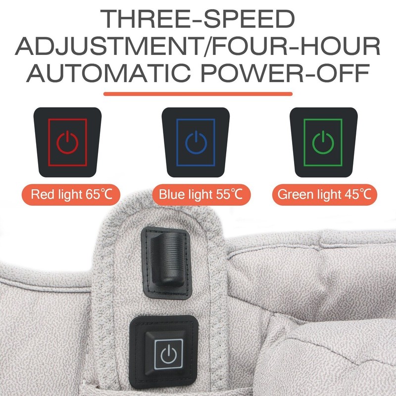 DONWELL Universal Car Heated Seat Cover Pad Winter Warming Pad