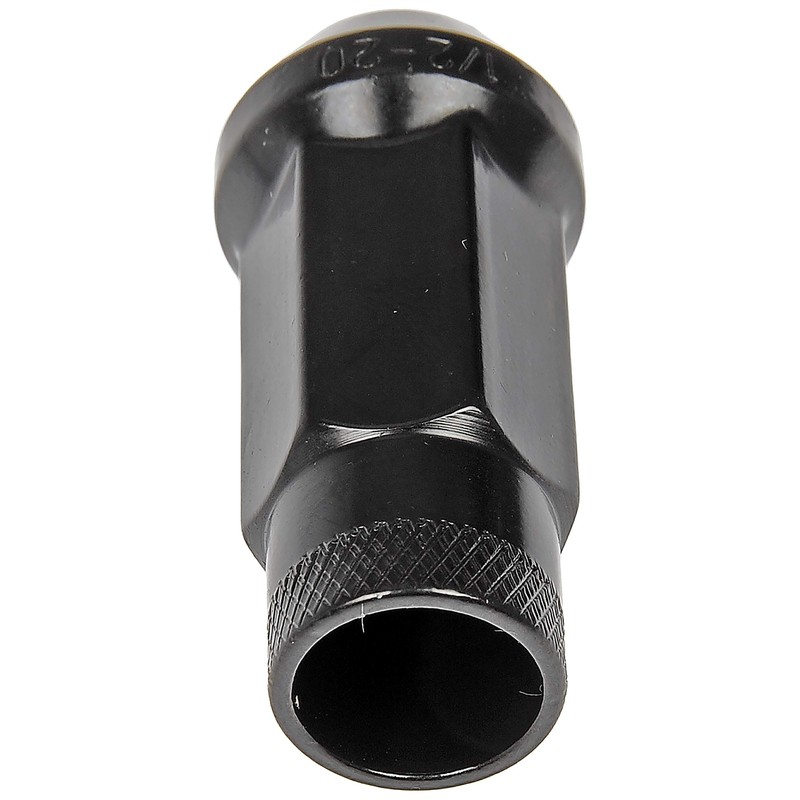 Dorman 713-285A Black Open End Knurled Wheel Nuts Compatible with