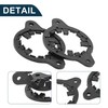 TUCKBOLD Speaker Spacer Midrange Speaker Spacer for Toyota Waterproof Black