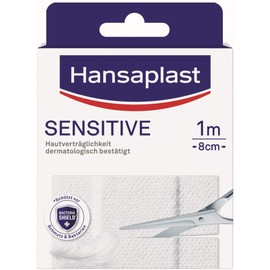 Hansaplast Sensitive Pflaster 8 Cmx1 m