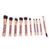 10pcs Makeup Brushes Set Soft Bristles Portable Cosmetics Tool Kits