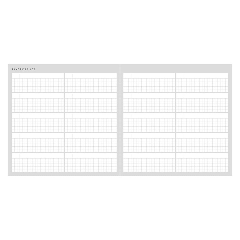 Date Free Daily Marks Log Diary Green FLDR-DA01-GN