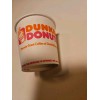 Dunkin' Donuts ONE Dunkin Donuts 4OZ White Paper Store Coffee