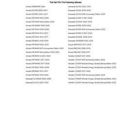 Tusk Nyloc Axle Nut M22 X 1.50 Red Compatible with Honda CRF450R 2002-2025/CRF250R 2004-2025/CR250R 200-2007