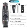 Gvirtue AKB75855501 AN-MR20GA Remote Control Compatible with LG Magic Remote