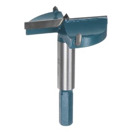 HARFINGTON Forstner Drill Bit 55mm (2-5/32") Carbide Forstner Bits Wood Hinge Hole Opener Cutter with Hex Shank for Woodworking Drilling