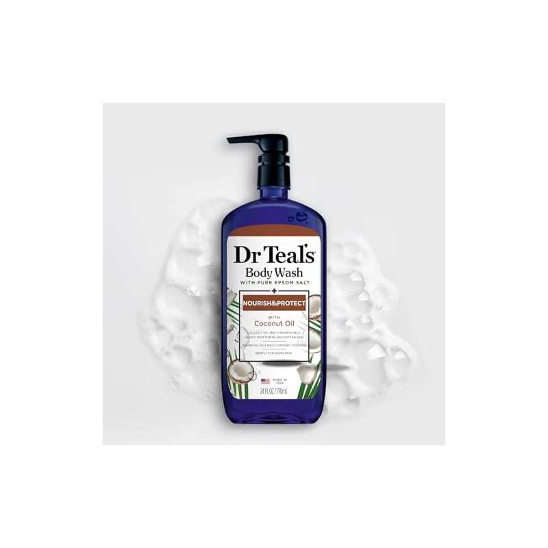 Dr Teal's Coconut Oil Body Wash, 710ml
