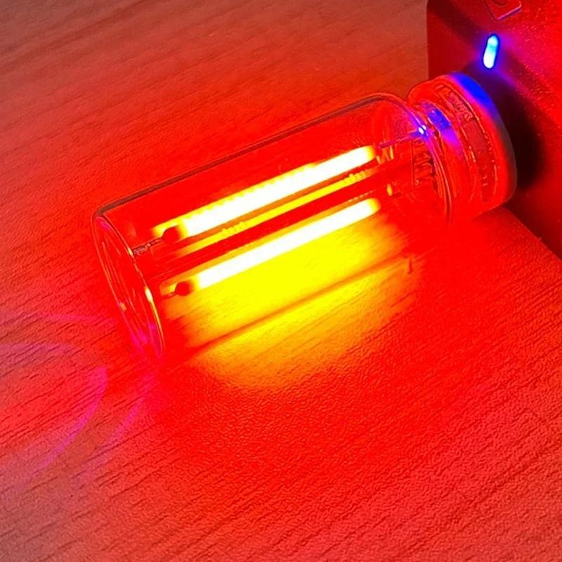 Car USB Night Light Touch Dimmable LED Filament Lamp Portable