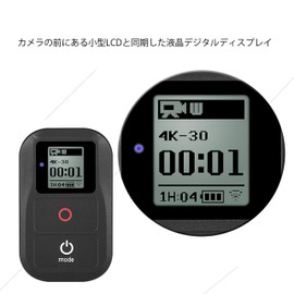 Suptig Waterproof Remote Control Compatible Hero 7 Black Hero 6 Black Hero 5 Hero 4 Hero 3 Hero 3+ Hero4 Session Hero5 Session Hero Fusion Hero+ Action Camera WiFi Remote Control