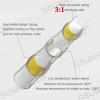 AP 250Pcs Waterproof Heat Shrink Butt Terminals Solder Seal Sleeve