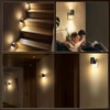 2 PCS Rotatable LED Night Light, Plug-in, Fit Horizontal/Vertical Outlets,with