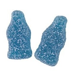 Gustaf's Small Blue Raspberry Soda Bottles (2.2Lb(1kg))
