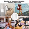 Shatterproof Shower Mirror Fogless for Shaving with Hook (Medium 8x6