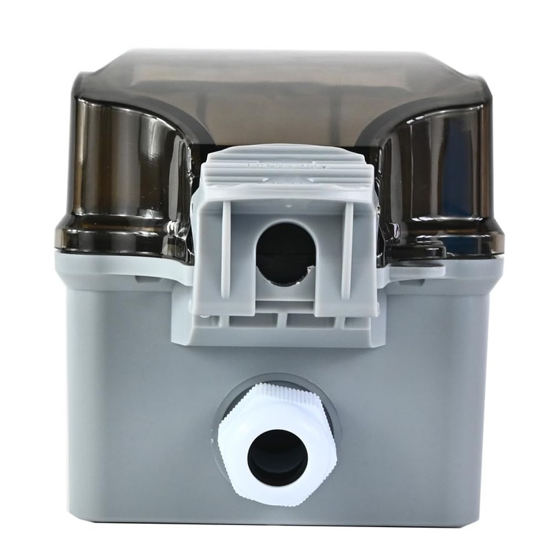 Generic IP66 Outdoor Waterproof Wall Socket, dustproof Windproof, 15A (2X2)