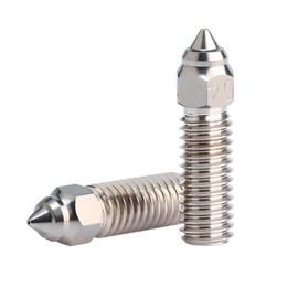 Newwish Ender 3 V3 KE Nozzle 0.4mm,K1 High-Speed High Flow Hotend Extruder 500℃ High Temperature Plated Copper Nozzles 0.4mm for K1,K1 MAX,CR-M4,Ender 3 V3 KE,CR-10 SE 3D Printer.(2Pcs)