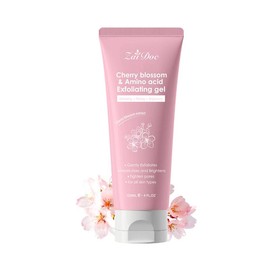 Orange Scented Exfoliator Clear Gel Gentle exfoliation with nourishing, moisturizing, deep cleansing benefits.  Cleanses, exfoliates, and reveals radiant skin.:_Sakura exfoliating 120ml