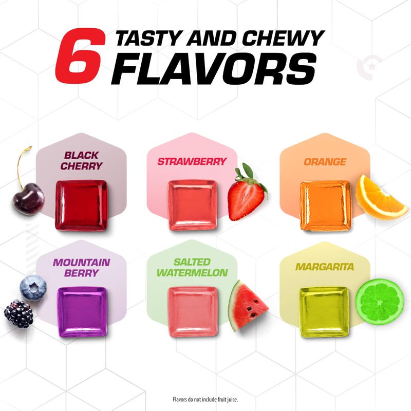 CLIF BLOKS - Energy Chews - Variety Pack - Non-GMO
