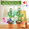 Emoin Emoin [Adjustable Volume Control Dancing Cactus Toy Baby Toys 6 to 12 Month, Baby Toys Dancing Talking Cactus for Boys Girls Talking Cactus Toy Mimicking Cactus Toy for Babies