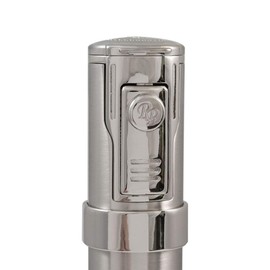 Diplomat 5-Torch Table Top Cigar Lighter - Silver