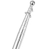 Difuento 8.2ft Tour Guide Flag Pole Telescoping Handheld Flagpoles Stainless