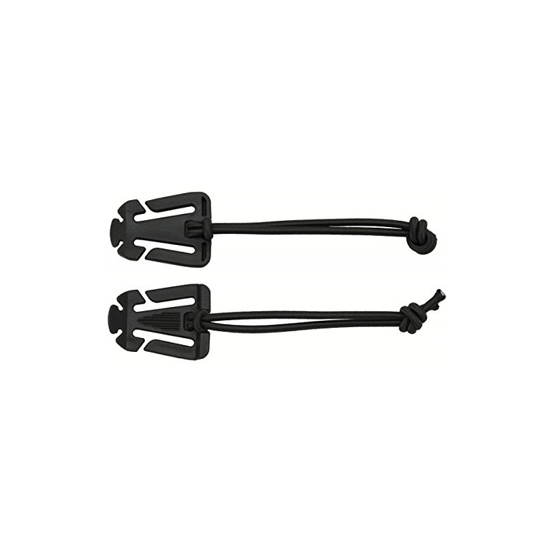 MFH Molle Pack of 2 Clip with Rubber Strap Buckle