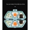 Triangle Onigiri Mold – 6 Cavity Onigiri Rice Ball Press,
