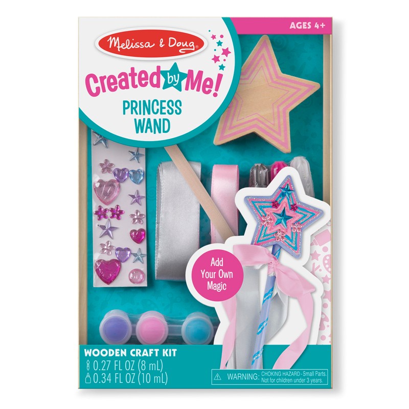 Melissa & Doug Created by Me! Wooden Princess Wand, Arts