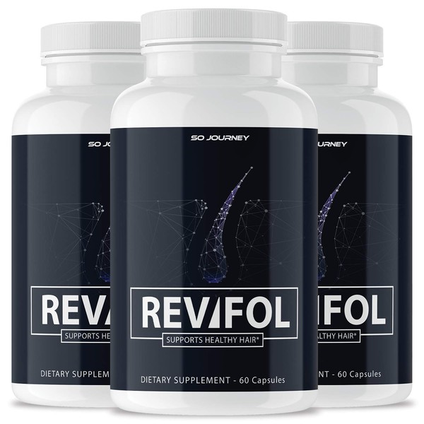 (3 Pack) Revifol Hair Growth Supplement (180 Capsules)